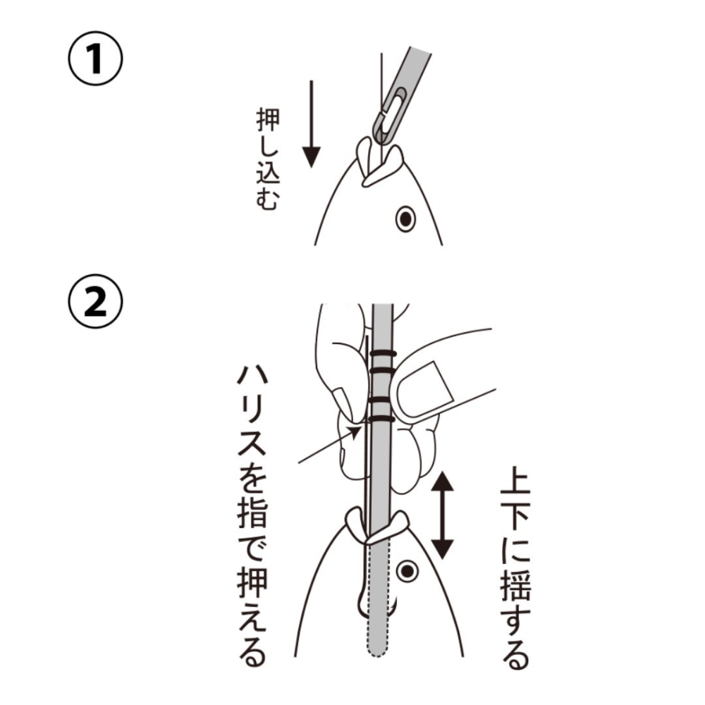 釣之夢~ TsuriMusha 釣武者 迷你脫鉤器 解鉤器 釣具 釣魚 解魚 鈎子-細節圖3