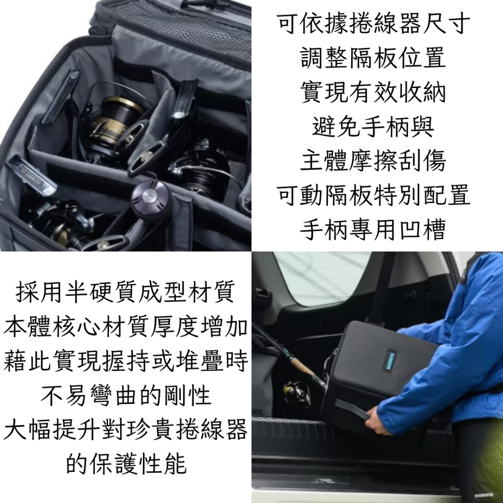 釣之夢~SHIMANO BA-029Y  捲線器收納盒 保護盒 保護套 收納盒 收納套 釣魚 釣具 磯釣-細節圖4