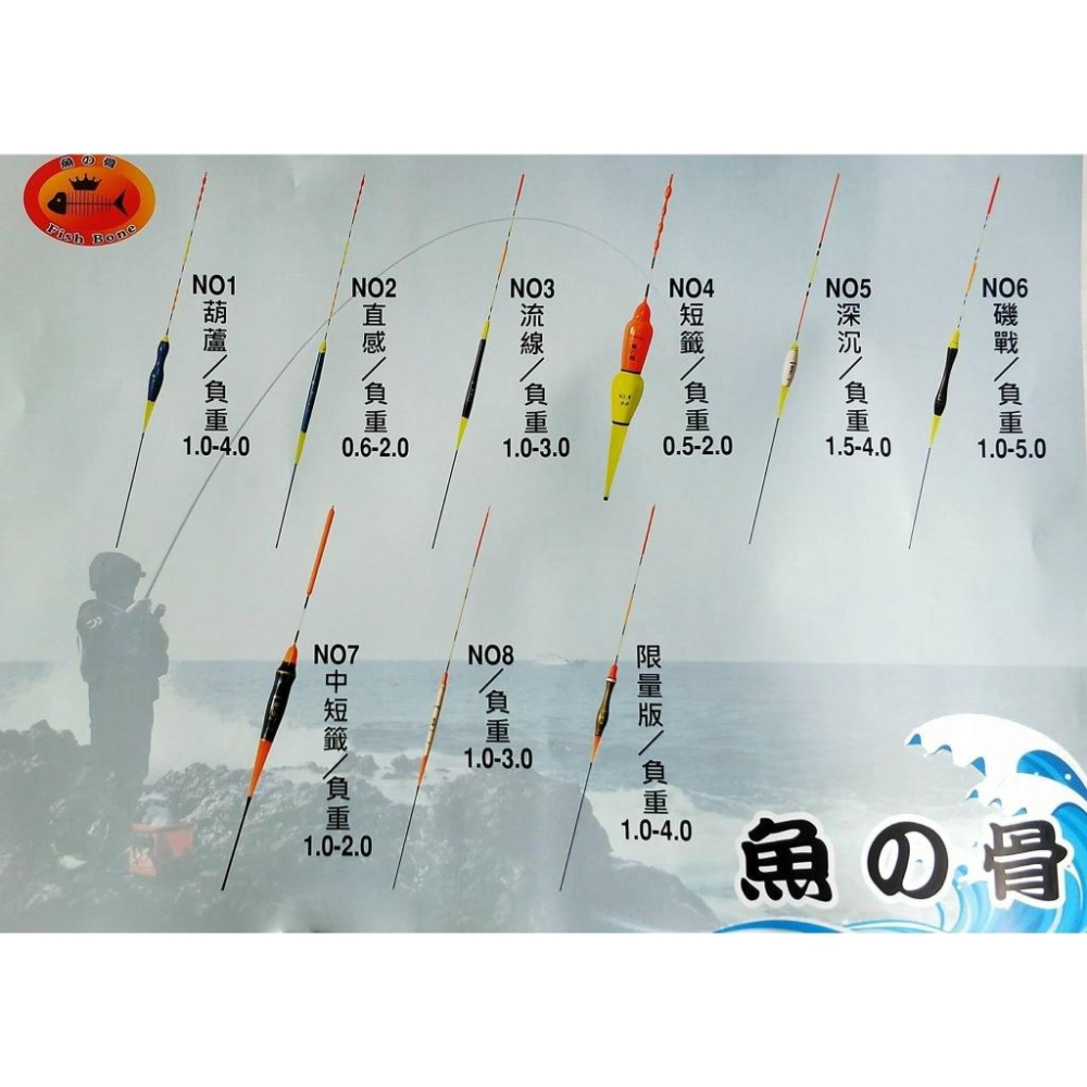 釣之夢~魚骨浮標 NO.4 短籤 短浮標 釣魚 釣具 磯釣 籤仔 前打 全泳層 浮游磯釣 磯釣浮標 海釣浮標 海釣 路亞-細節圖5