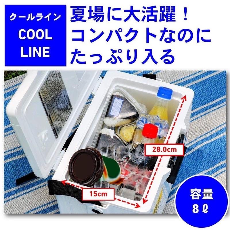 釣之夢~DAIWA COOL LINE S800X 8L 活餌桶 硬式 冰箱 海釣 釣魚 釣具 養蝦 活餌 休閒冰箱-細節圖3