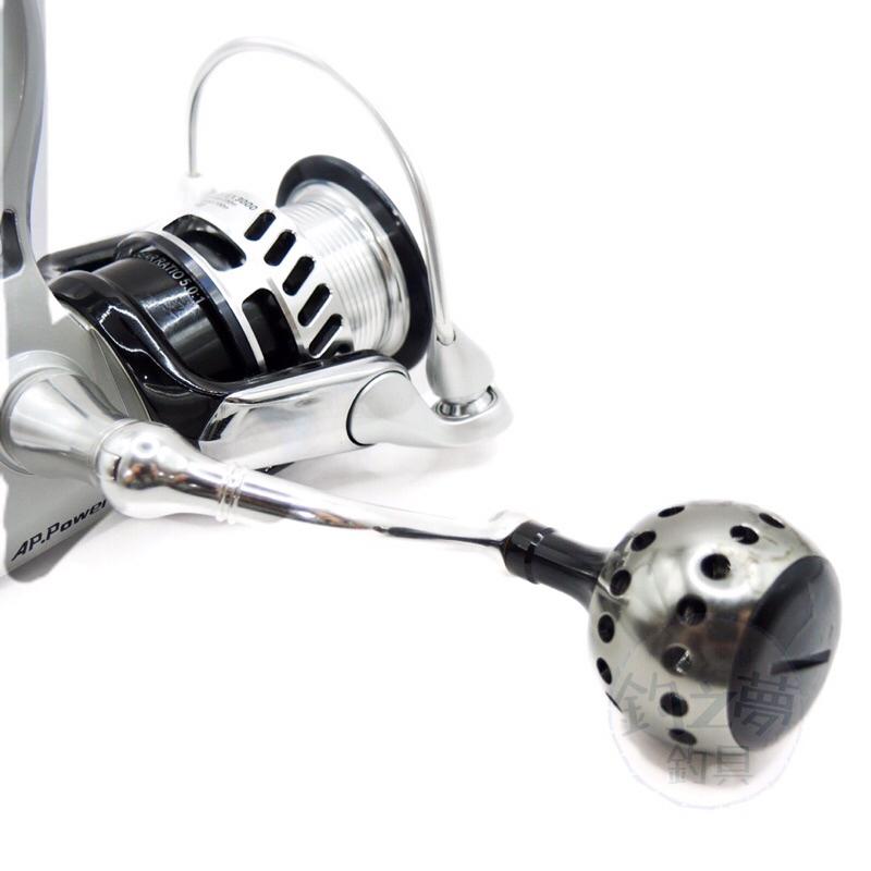 釣之夢~RYOBI AP.POWER EX 頂級全鋁合金 遠投捲線器 雙線杯 貢丸頭 紡車式 釣魚 釣具 海釣 捲線器-細節圖4