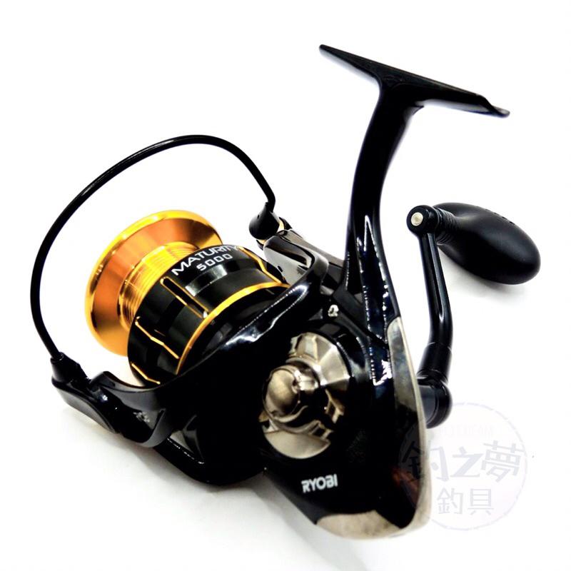 釣之夢~RYOBI MATURITY 紡車式捲線器 捲線器 釣魚 釣具 海釣 海釣場 路亞 磯釣 船釣 遠投 石斑池-細節圖3