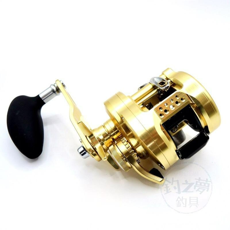 釣之夢~SHIMANO 22 23年OCEA CONQUEST 金康 鼓式捲線器 雙軸捲線器 海水康 船釣 鐵板 慢鐵-細節圖4
