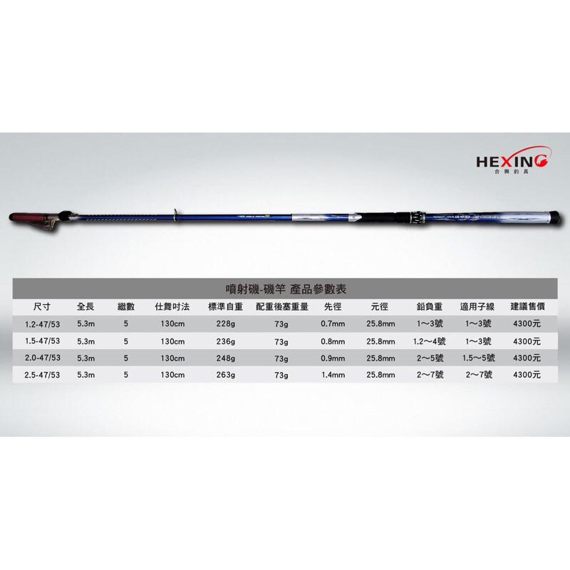 釣之夢~合興 HEXING 噴射磯 磯釣竿 釣魚 釣具 釣竿 磯釣 船釣 蚵棚 小搞搞 竿子 路亞 沉底 水庫 萬用竿-細節圖7