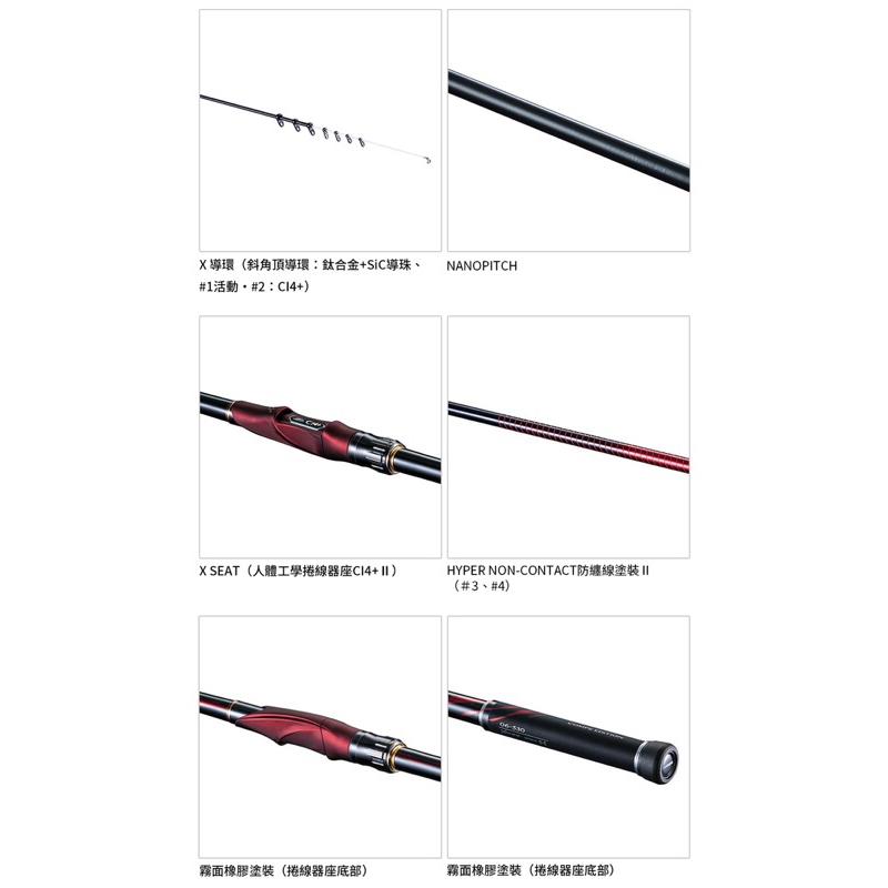 釣之夢~SHIMANO 19年 鱗海 ARTLETA 磯釣竿 磯竿 釣魚 釣具 磯釣 釣竿 海釣 路亞 大物 青物 上礁-細節圖6