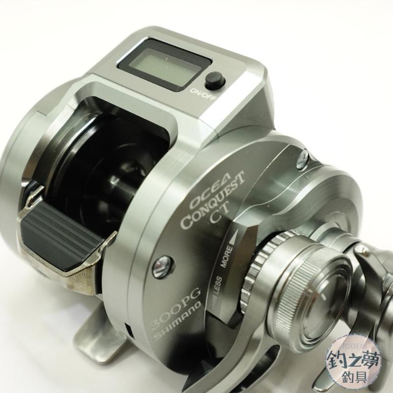 釣之夢~ SHIMANO  24年 OCEA CONQUEST  CT 雙軸捲線器  計米 船釣 路亞 海水 銀康-細節圖2