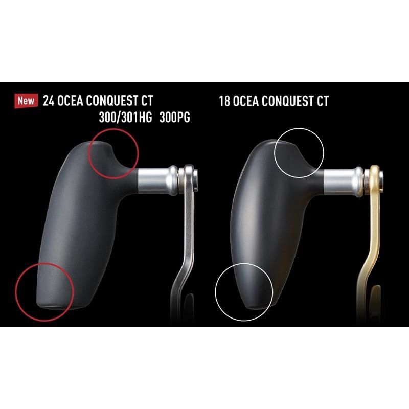 釣之夢~ SHIMANO  24年 OCEA CONQUEST  CT 雙軸捲線器  計米 船釣 路亞 海水 銀康-細節圖7