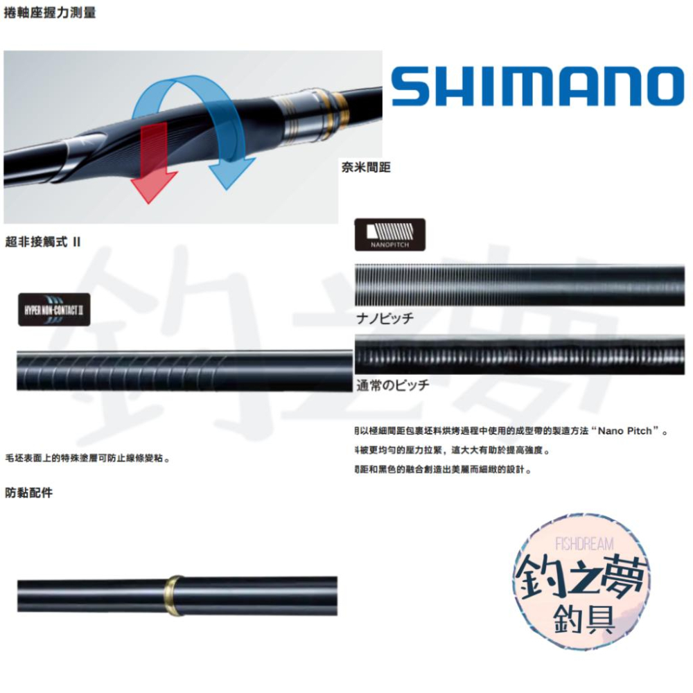 釣之夢~SHIMANO 18年 ISO LIMITED 頂級 磯釣竿 釣魚 釣具 釣竿 上礁 堤防 岸邊-細節圖2