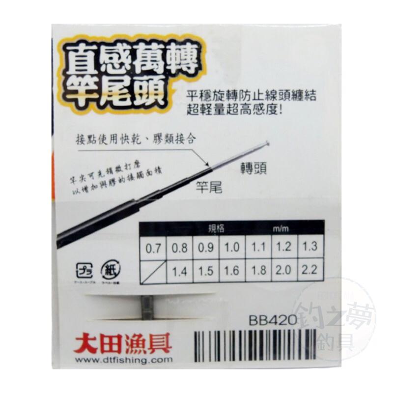 釣之夢~直感萬轉竿尾頭 萬轉 無繩萬向轉環 萬向轉頭 直感萬轉 竿尾頭 竿先 竿稍萬轉 蝦竿 手竿 溪流竿 竿稍用 海釣-細節圖2