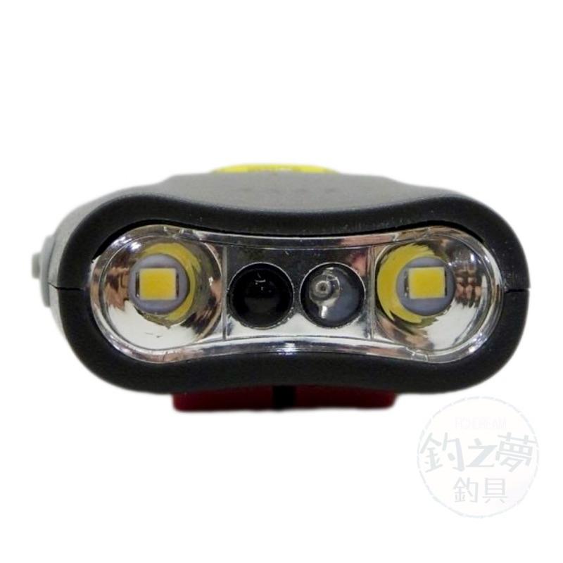 釣之夢~夾帽頭燈 附收納盒 附充電線 USB充電夾帽頭燈 照明燈 USB充電 電燈 釣魚燈 登山燈 釣魚 釣具 夜釣-細節圖2