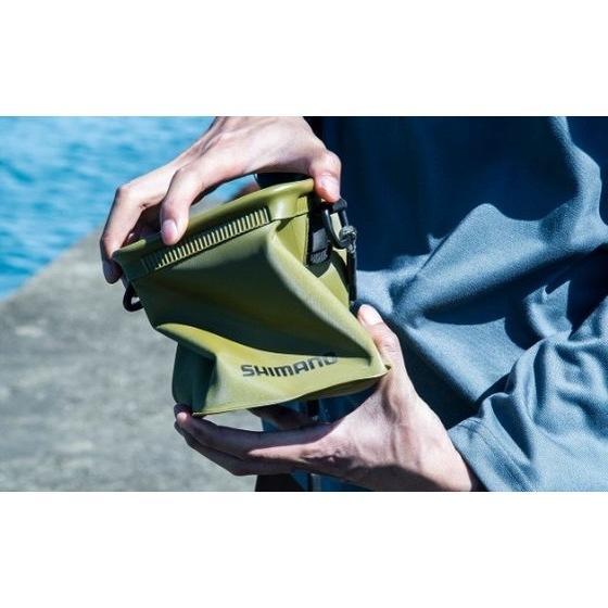 釣之夢~SHIMANO 24年 BK-002x 取水桶 取水袋 汲水袋 取水桶 釣魚 釣具 磯釣 汲水桶 海釣-細節圖5