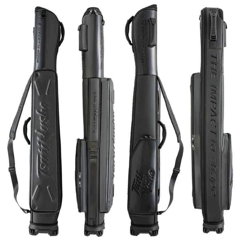 釣之夢~TsuriMusha 釣武者 硬式竿袋 純黑 竿袋 釣魚 釣具 釣竿袋 磯釣 磯釣竿 釣竿 工具袋 海釣 上礁-細節圖9