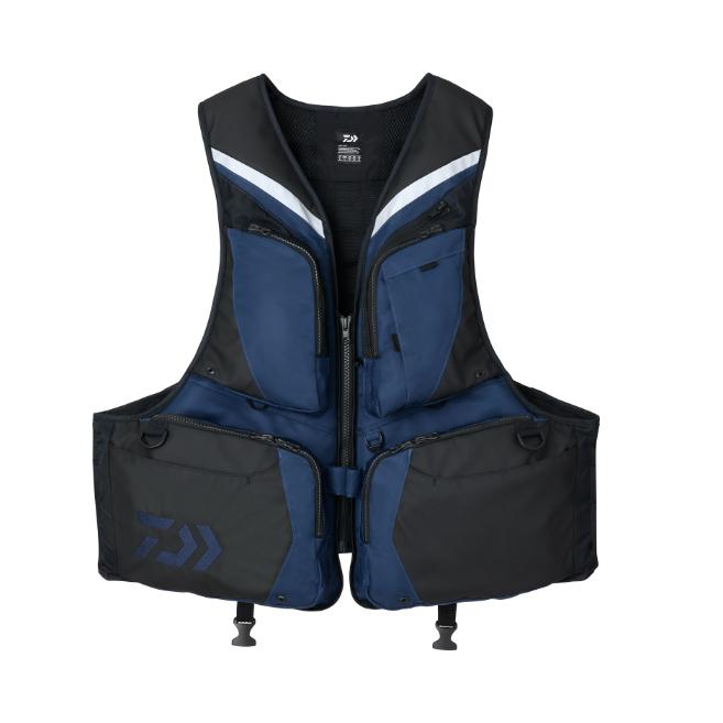釣之夢~DAIWA 24年 DF-3324 救生衣 磯釣 黑吉 前打 透氣 釣魚 釣具 釣魚背心 釣魚救生衣 安全 浮力-細節圖5