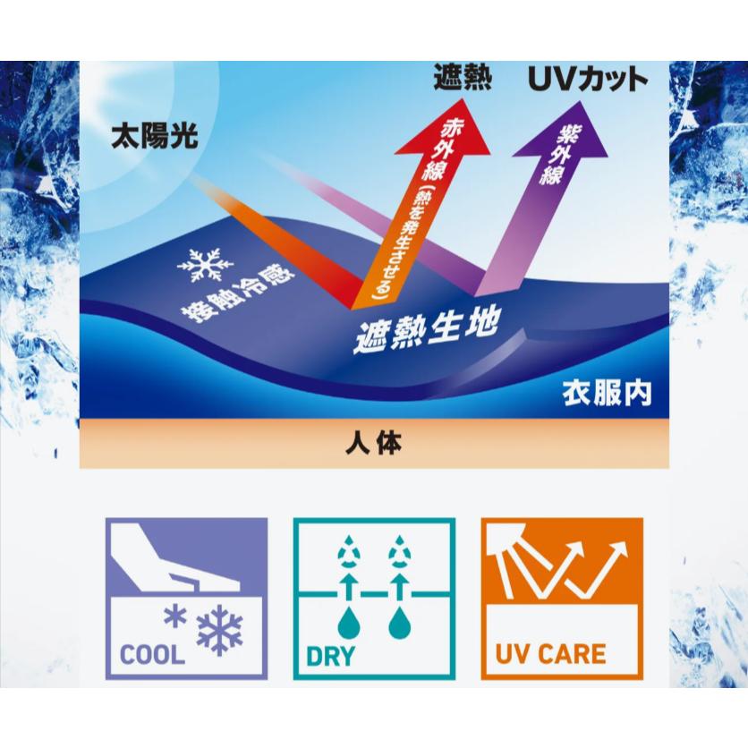 釣之夢~ DAIWA DA-9725（Ice Dry® 涼感面罩）面罩 涼感 涼感面罩 Ice Dry® 防曬 快乾-細節圖2