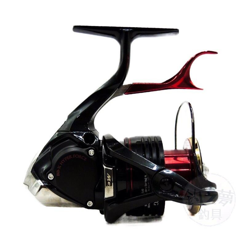 釣之夢~SHIMANO 22年 BB-X HYPER FORCE 海波 手煞車 捲線器 捲線器 釣魚 釣具 磯釣 手剎車-細節圖3