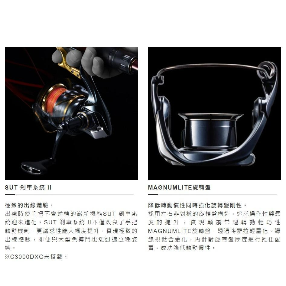 釣之夢~SHIMANO 22年 BB-X HYPER FORCE 海波 手煞車 捲線器 捲線器 釣魚 釣具 磯釣 手剎車-細節圖6