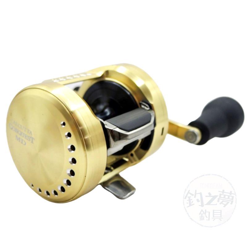 釣之夢~SHIMANO 23年 CALCUTTA CONQUEST MD 鼓式捲線器 雙軸 捲線器 金康 釣魚 魚虎-細節圖3