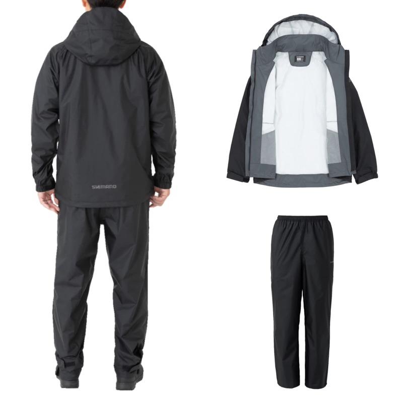 釣之夢~SHIMANO RA-027Q 基本款防水雨衣 釣魚套裝 雨衣套裝 釣魚衣 釣具 釣魚 防水 防潑水 磯釣 雨衣-細節圖4