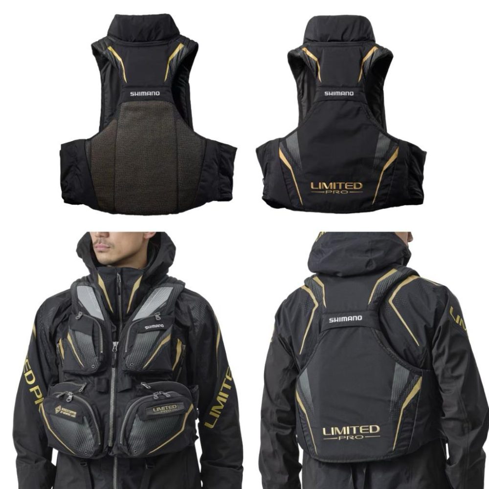 釣之夢~SHIMANO VF-130Y LIMITED FIRE BLOOD 救生衣 釣魚背心 救生衣 釣魚 釣具 磯釣-細節圖4