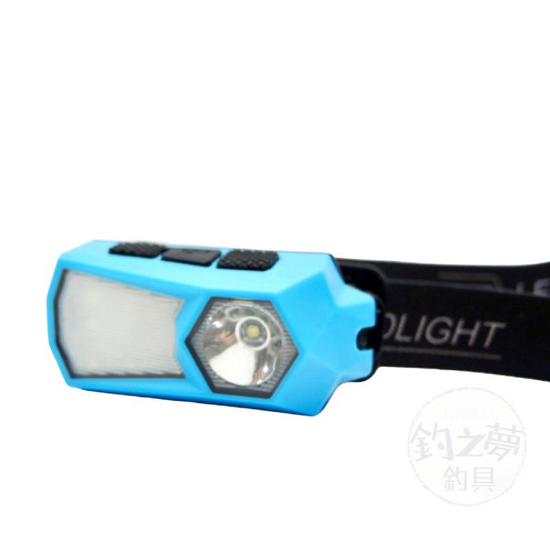 釣之夢~玩家級 H68A 夾帽燈 頭燈 LED照明燈 釣魚燈 登山燈 露營燈 釣魚 釣具 夜釣 夜跑 船釣 登山 露營-細節圖2