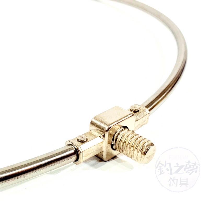 釣之夢~磯玉網組 圓形網框 磯玉框 圓網框 磯撈網 磯釣 釣具 釣具 岸拋 船釣 路亞 大物 撈網 玉柄 網框 磯網框-細節圖2