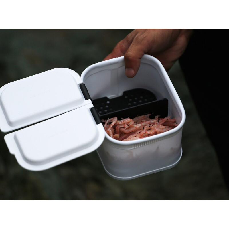 釣之夢~DAIWA 誘餌盒（K） ESA BAKKAN 南極蝦盒 餌盒 餌料盒 誘餌桶 磯釣 釣魚 釣具 海釣 路亞-細節圖4