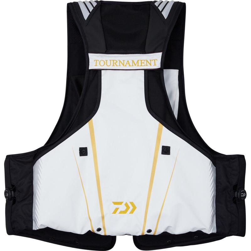 釣之夢~DAIWA 23 DF-3023T 救生衣 磯釣 黑吉 前打 透氣 釣魚 釣具 釣魚背心 釣魚救生衣 安全 浮力-細節圖2