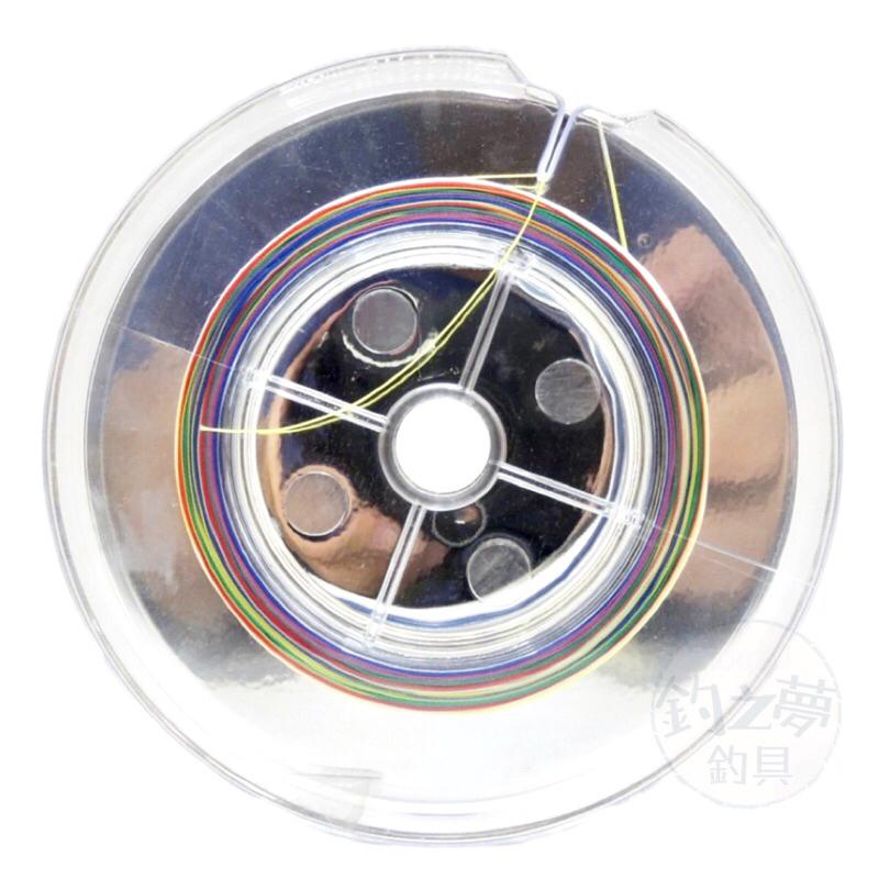 釣之夢~AMIKA WX836 五色PE線 8本 連接線 盤線 母線 布線 路亞 釣線 磯釣 岸拋 鐵板 釣魚 釣具-細節圖2