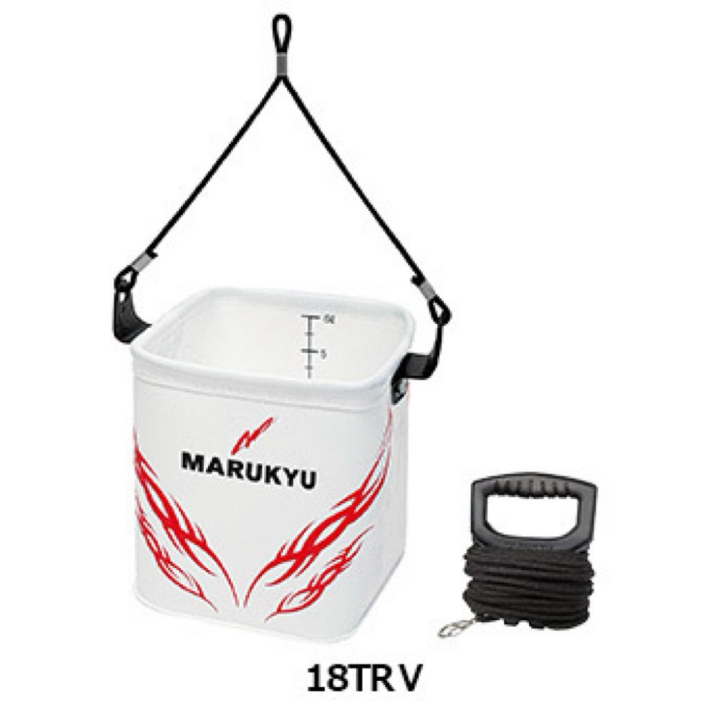 釣之夢~丸九 MARUKYU RTV15/18  取水桶 取水袋 汲水袋 取水桶 釣魚 釣具 磯釣 汲水桶 海釣-細節圖3