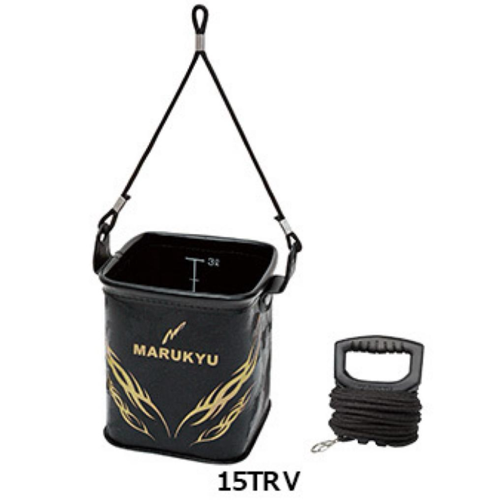 釣之夢~丸九 MARUKYU RTV15/18  取水桶 取水袋 汲水袋 取水桶 釣魚 釣具 磯釣 汲水桶 海釣-細節圖6