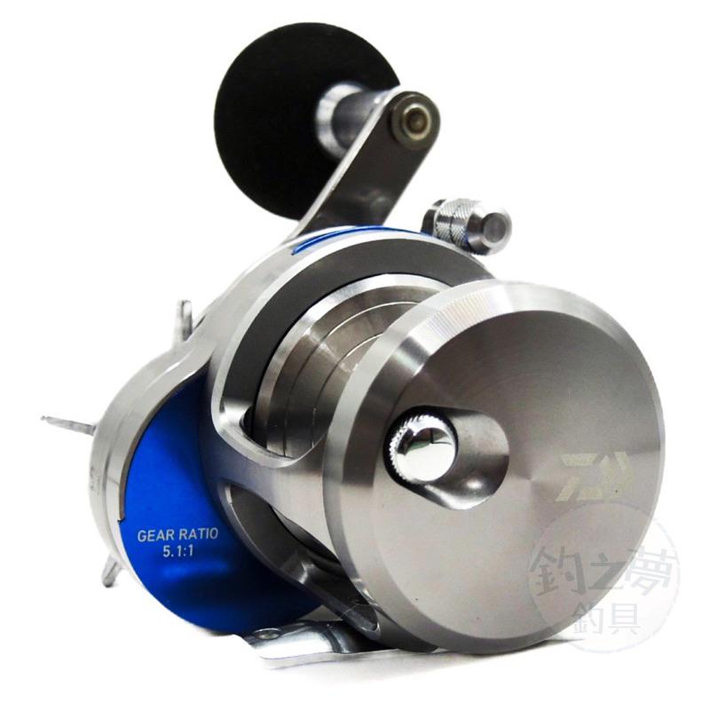 釣之夢~DAIWA SALTIGA 15 鼓式捲線器 雙軸捲線器 船釣 鐵板 路亞 大物 海釣 釣魚 釣具 船釣-細節圖3
