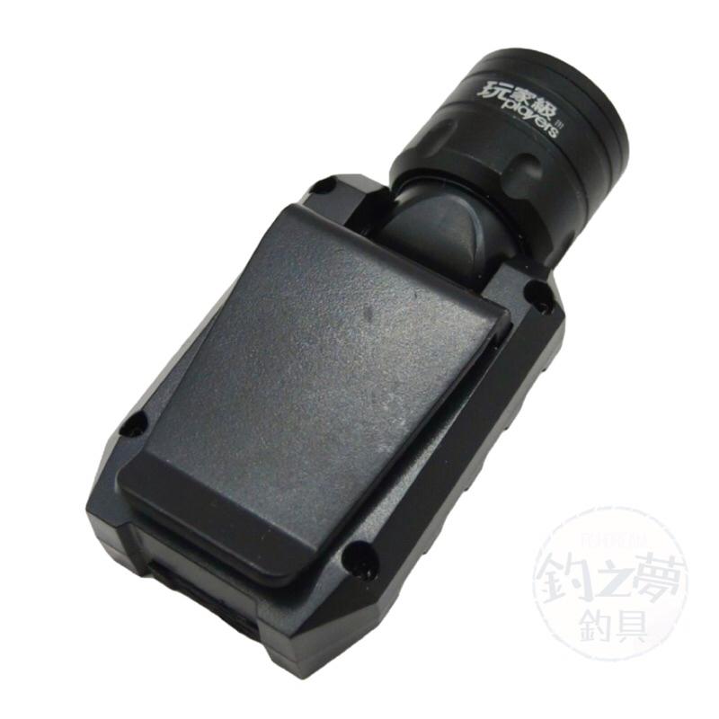 釣之夢~玩家級 H281A 10W 夾帽燈 白光 LED 照明燈 頭燈 USB充電 照明燈 頭燈 電燈 釣魚燈 登山燈-細節圖3