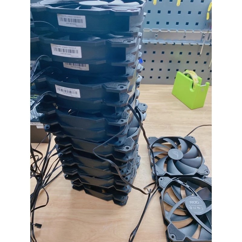 🔥現貨秒出🔥ROG風扇 ROG 14cm風扇/太陽神GX601/創世神GR701原裝風扇/散熱靜音風扇/全新拆機風扇-細節圖4