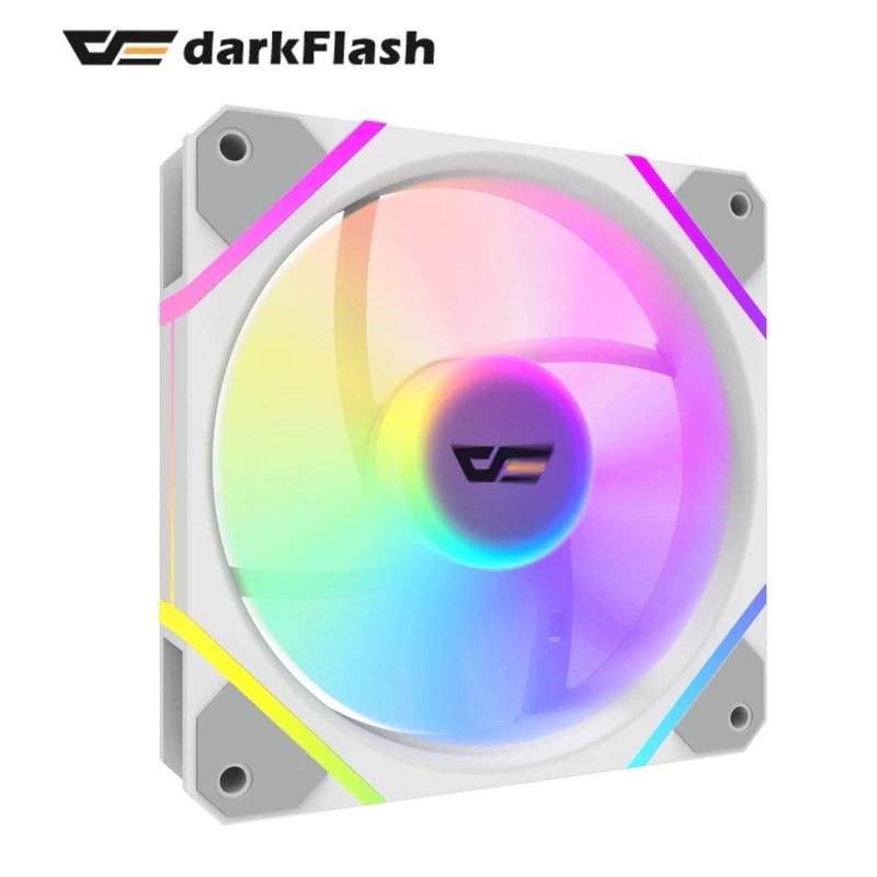 現貨秒出🔥darkFlash大飛DM12 PRO PWM ARGB 散熱風扇/鏡之島拆機風扇/白色機箱風扇/ARGB-規格圖9