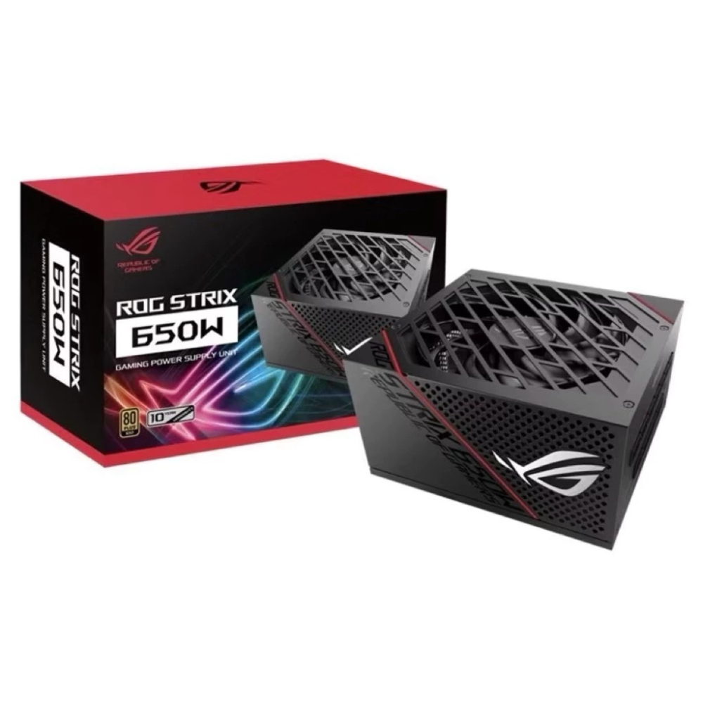 全新現貨🌟ASUS華碩 ROG STRIX 650W 雙8/金牌/全模組/10年保/ROG電源供應器/全新現貨下單秒出-細節圖4