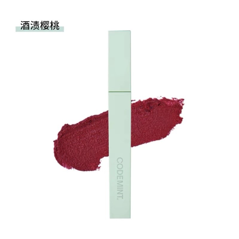 🔥現貨出清特價🔥CODEMINT 紈素之膚 青色代碼 啞光柔霧唇釉復古絲絨霧面唇彩 周揚青品牌代購/顯色唇釉-規格圖9