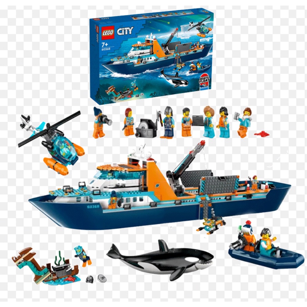 🐧樂高城市系列：北極探險家之艦大冒險🎒  這不只是玩具，是一場勇闖冰雪世界的任務！ ❄️💪🚢-細節圖2