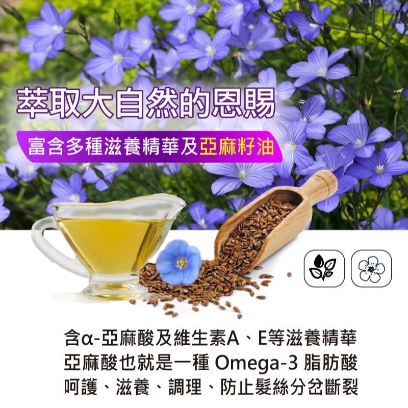 義大利原裝 WTB昂賽芙 亞麻籽深層護膜250ml x1 護髮霜 髮膜 沙龍護髮-細節圖5