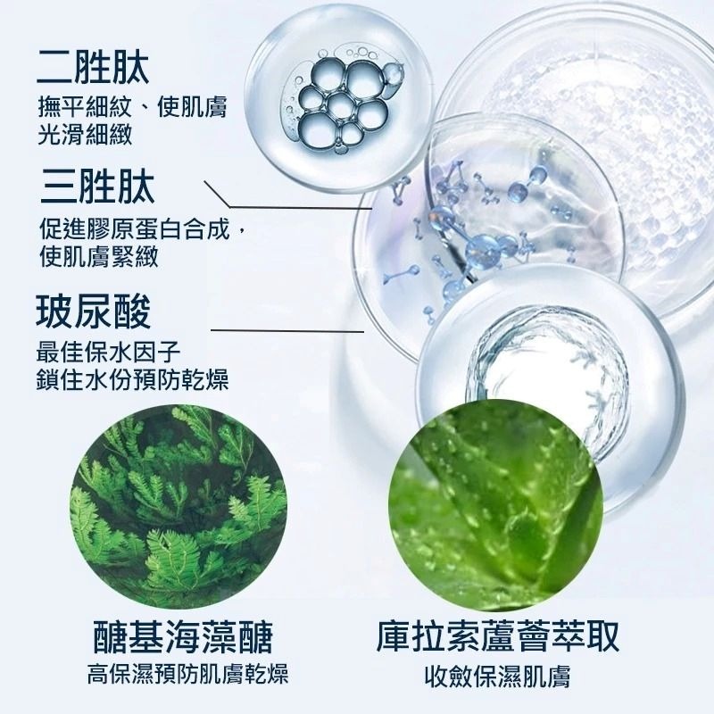 【 面 膜 豪華組】 WTB 胜肽修護保溼面膜 25ml x 50片 +贈 古皂10%160g + 草本450ml-細節圖3