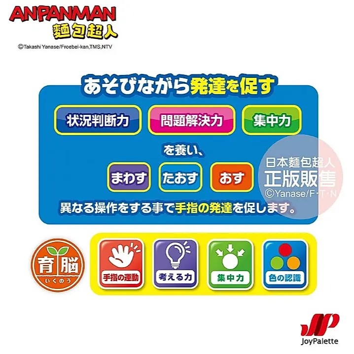 ANPANMAN麵包超人/ 腦部訓練～前進吧工具車-細節圖4