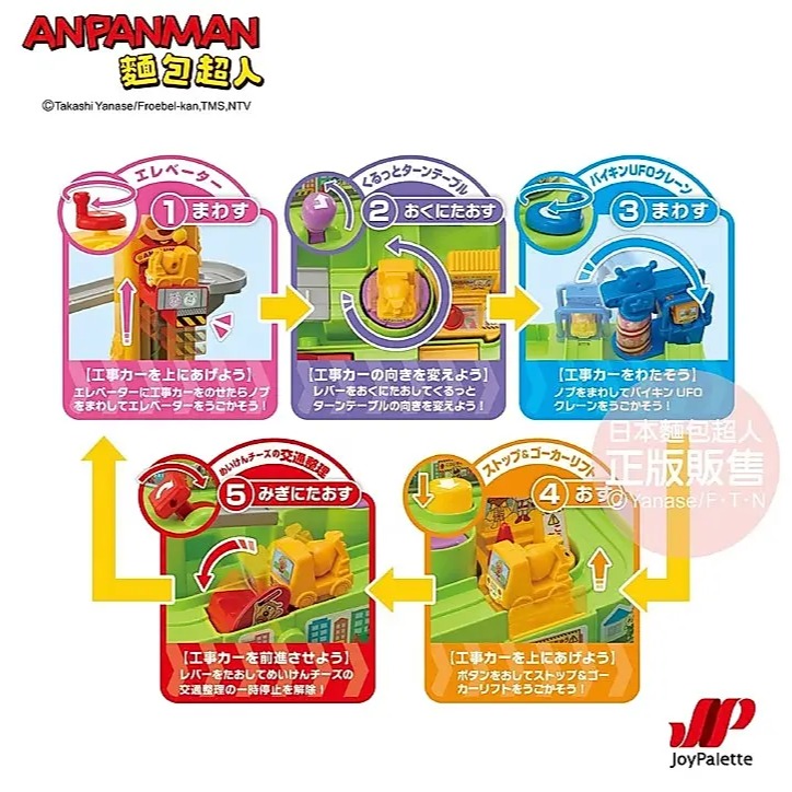 ANPANMAN麵包超人/ 腦部訓練～前進吧工具車-細節圖5