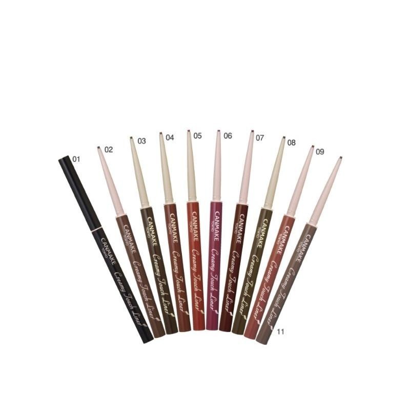 【現貨】CANMAKE 眼線筆 cream touch liner 眼線 極細 眼線膠筆-細節圖8