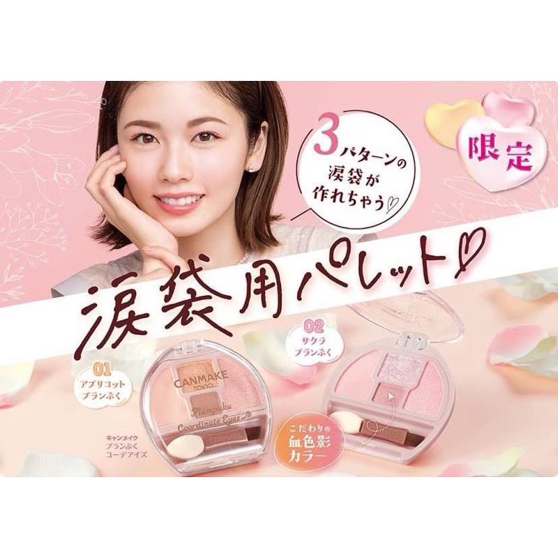 【04草莓 現貨】CANMAKE  新色N01 淚袋美妝盤 眼影 零失敗 3D裸妝美瞳組 臥蠶 美瞳 淚袋盤愛 淚溝神器-細節圖5