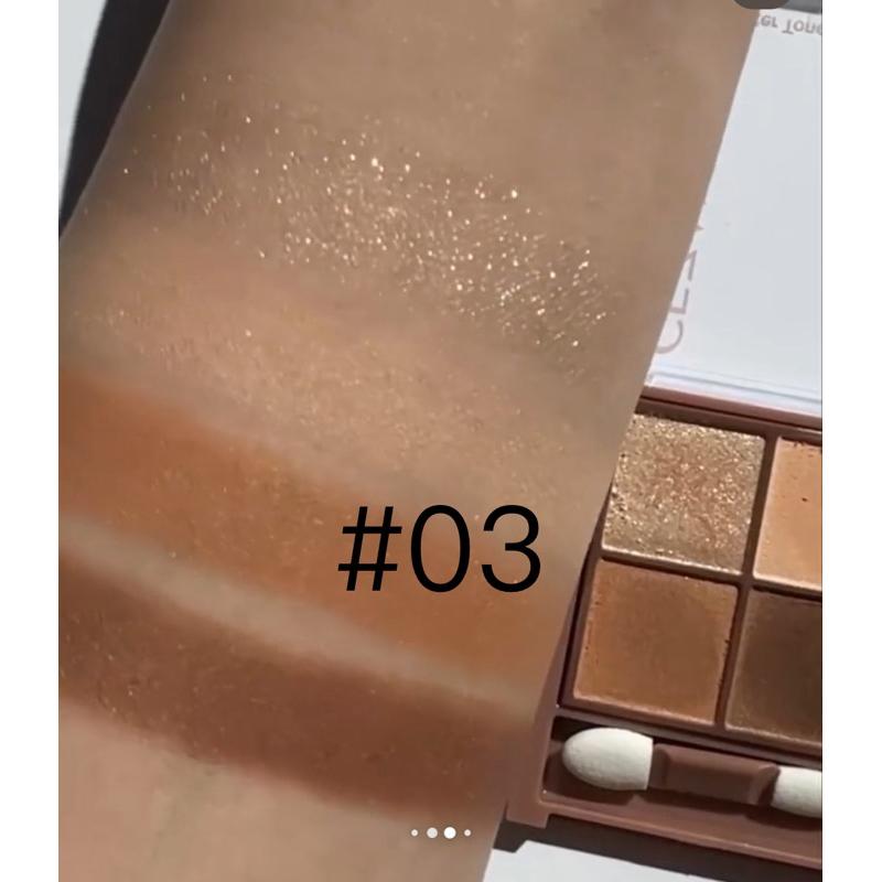 【現貨】CEZANNE 霧面版 浪漫3D眼影盤 四色眼影 Bitter Tone Eye Shadow-細節圖3