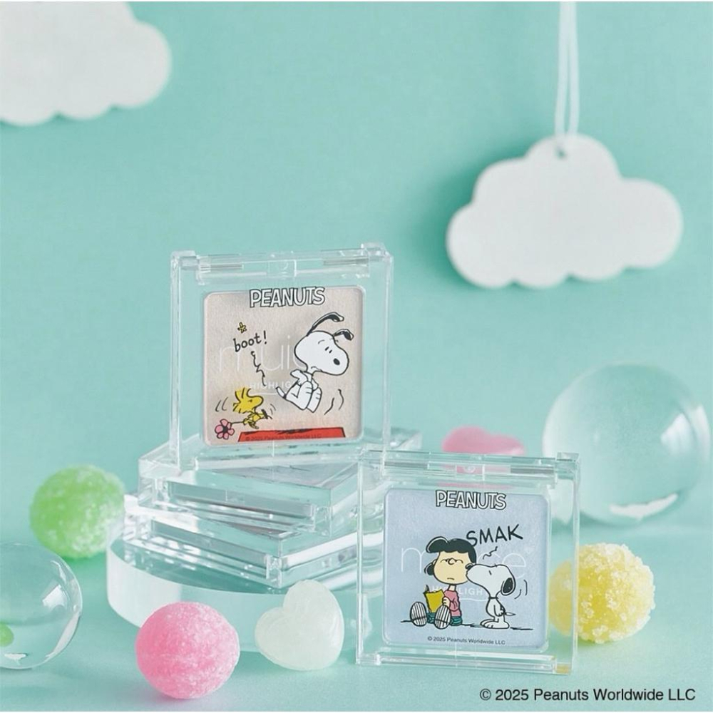 【現貨】muice *peanuts 史努比 聯名 限定 打亮 腮紅 飛天小女警 萬用修飾粉-細節圖5