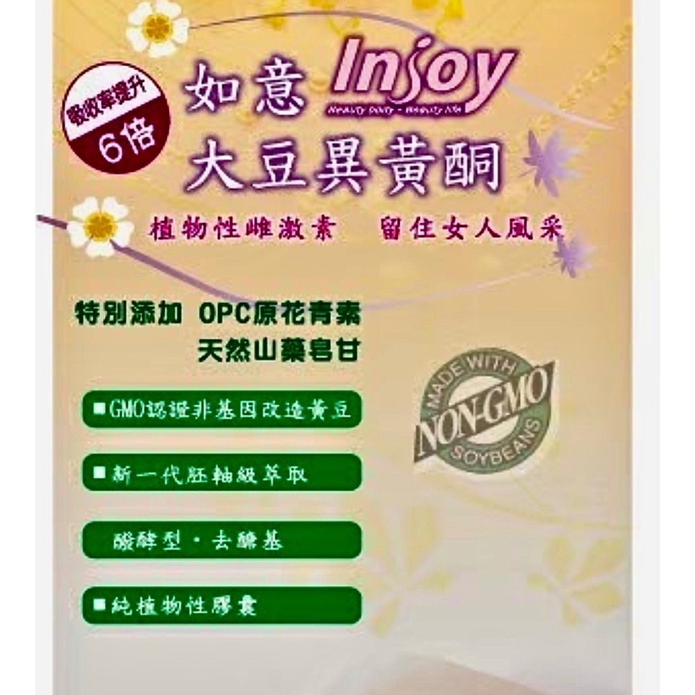 🍀原味生活🍀多件特惠【萬大酵素】如意大豆異黃酮（全素）-細節圖2