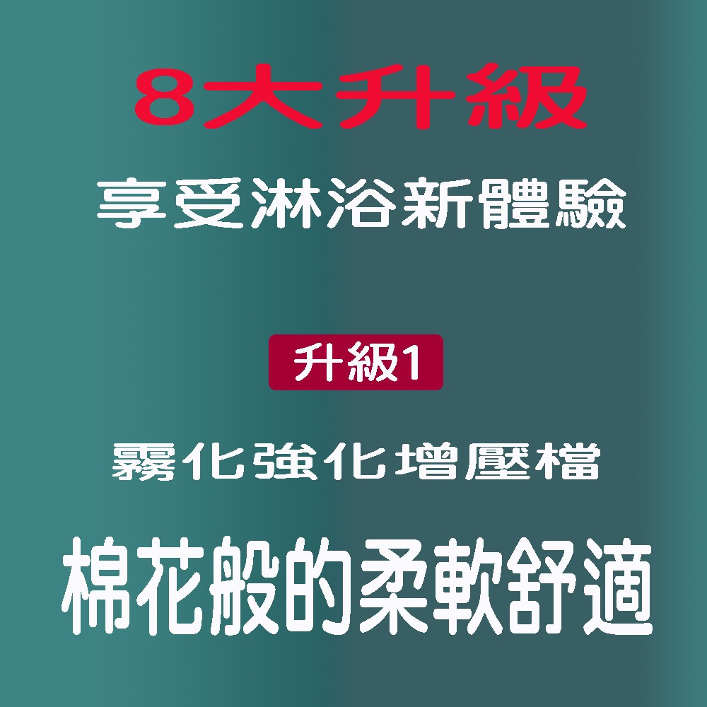 6檔增壓過濾蓮蓬頭(附贈5濾心)-細節圖3