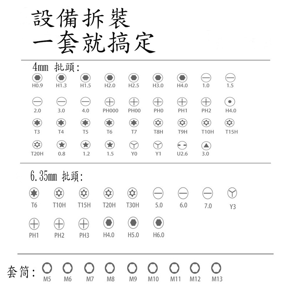 70合一專業級精密螺絲刀組-細節圖8
