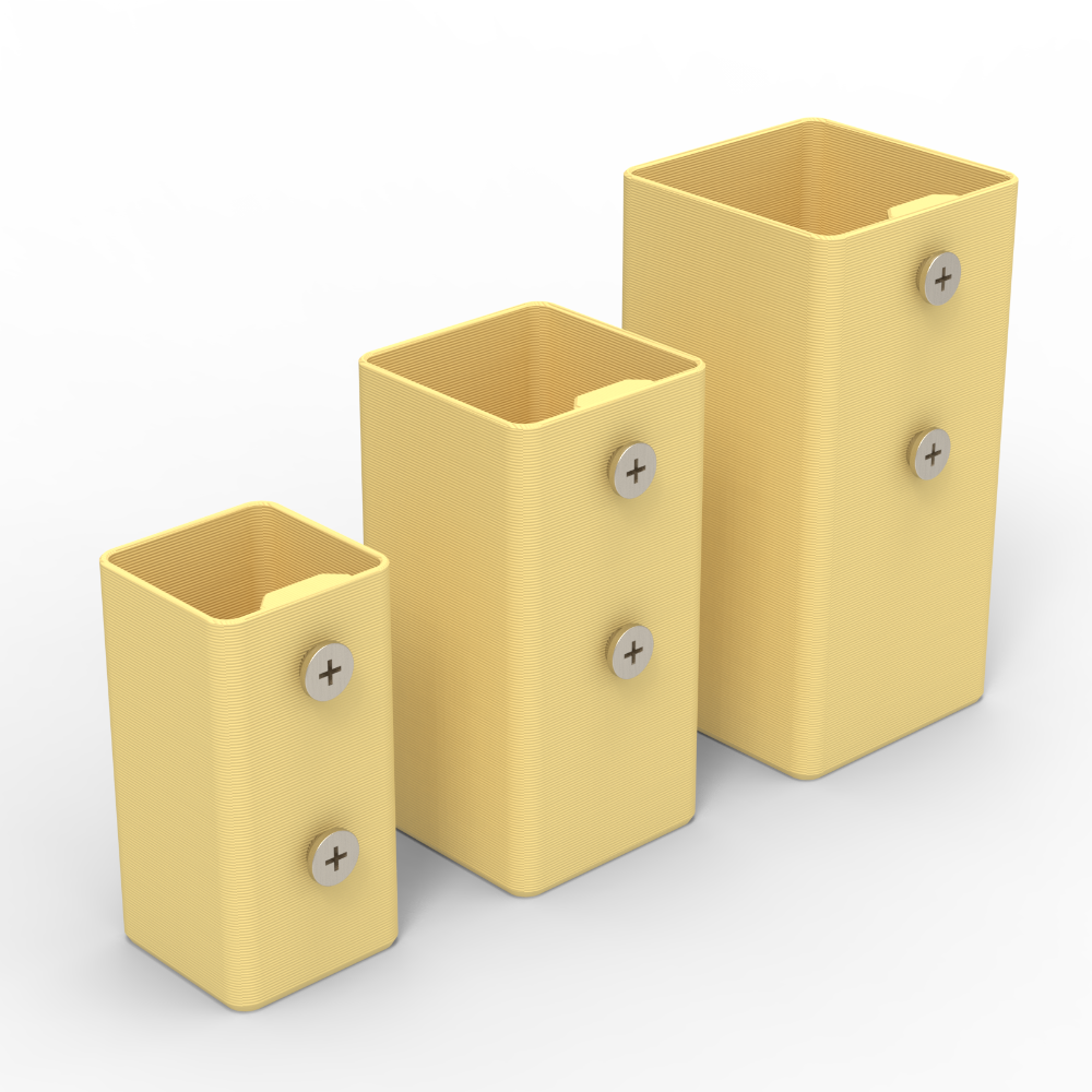 角鋼配件/無螺絲角鋼配件/立柱適用/方筒/收納盒/筆筒/收納桶/工具筒/竹籤罐/儲物盒/竹籤桶/可客製化工具筒-規格圖6