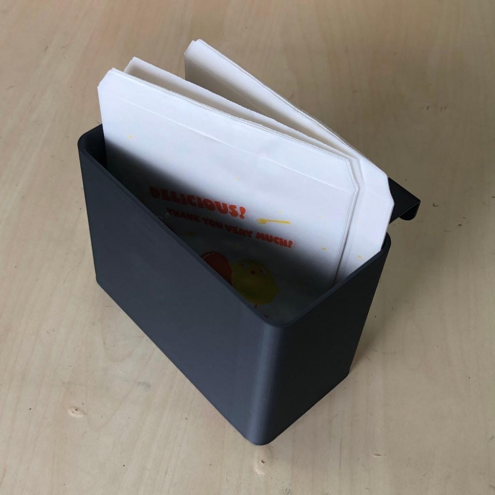 角鋼配件/無螺絲角鋼配件/橫桿適用/防油紙袋盒/瓶罐盒/工具盒/擺攤配件/餐車收納/餐車配件/醬料罐盒-細節圖2